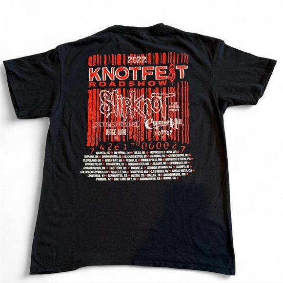 Knotfest Roadshow Tour T-Shirt Slipknot Large - Picture 2 of 4